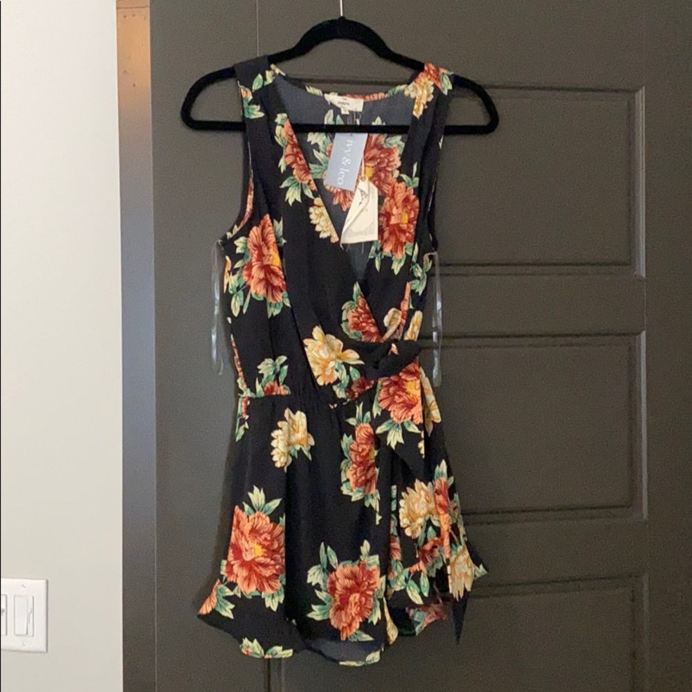 Floral romper from Ivy & Leo (new with Tags)